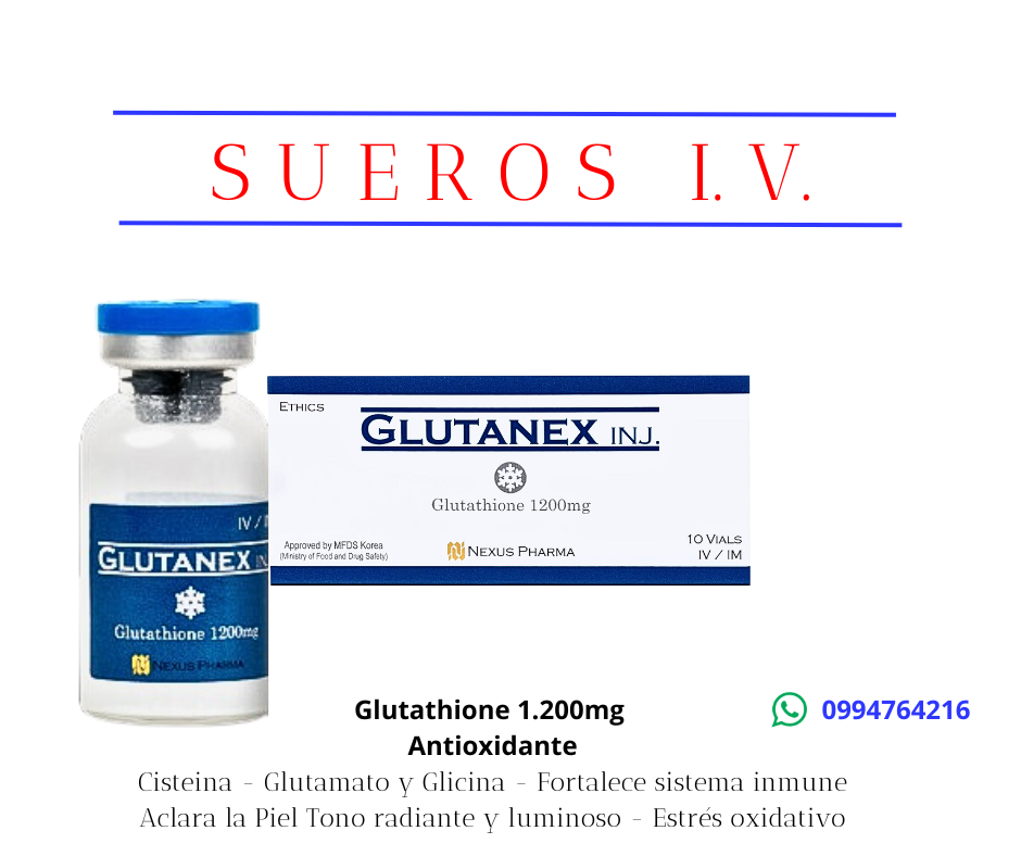 covid glutathione 1200mg liofilizado la casa del estetico