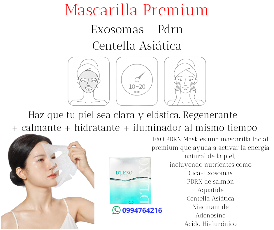 dlexo mascarilla premium exosomas y esperma de salmon ecuador 5