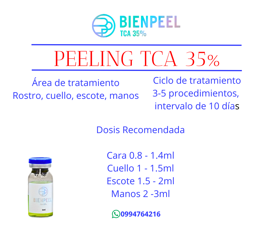 bienpeel pelling tca acido glicolico mandelico salicilico 8