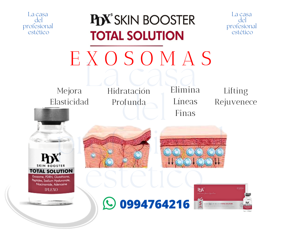 exosomas pdx5 bioregenerador skin booster total