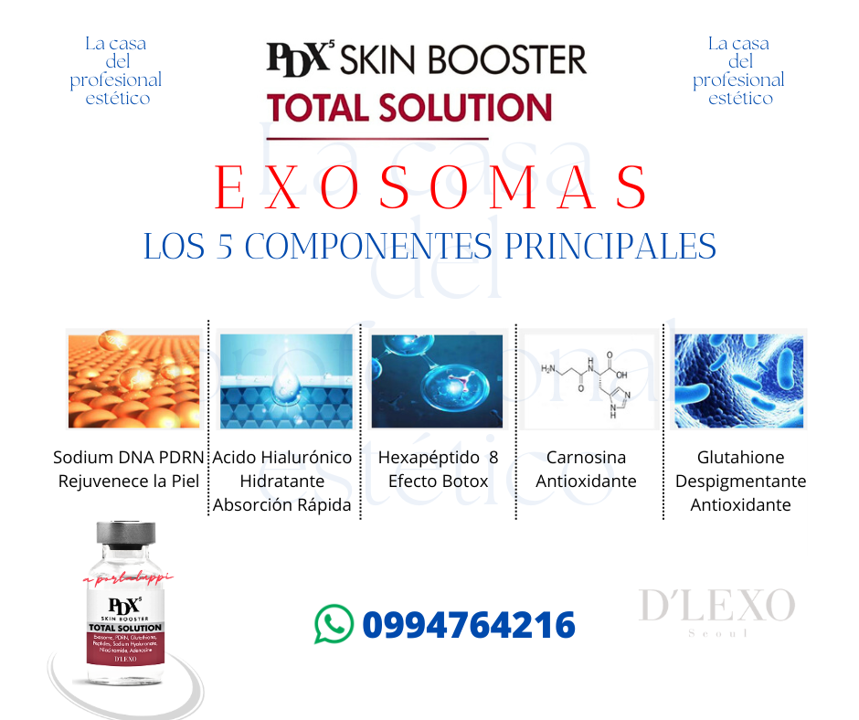 exosomas pdx5 bioregenerador skin booster total