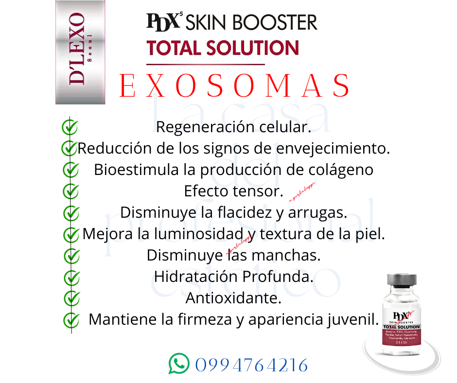 exosomas pdx dermaline beneficios