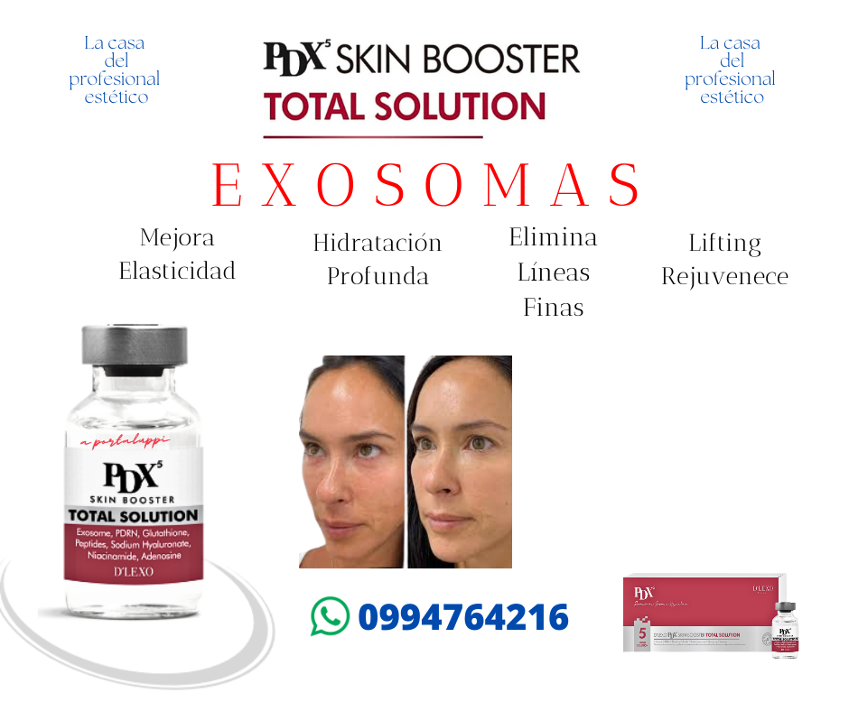 exosomas pdx5 bioregenerador skin booster total