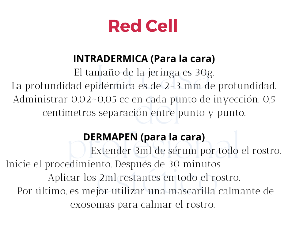 red cell exosomas esperma de salmon pdrn celulas madre ecuador 7