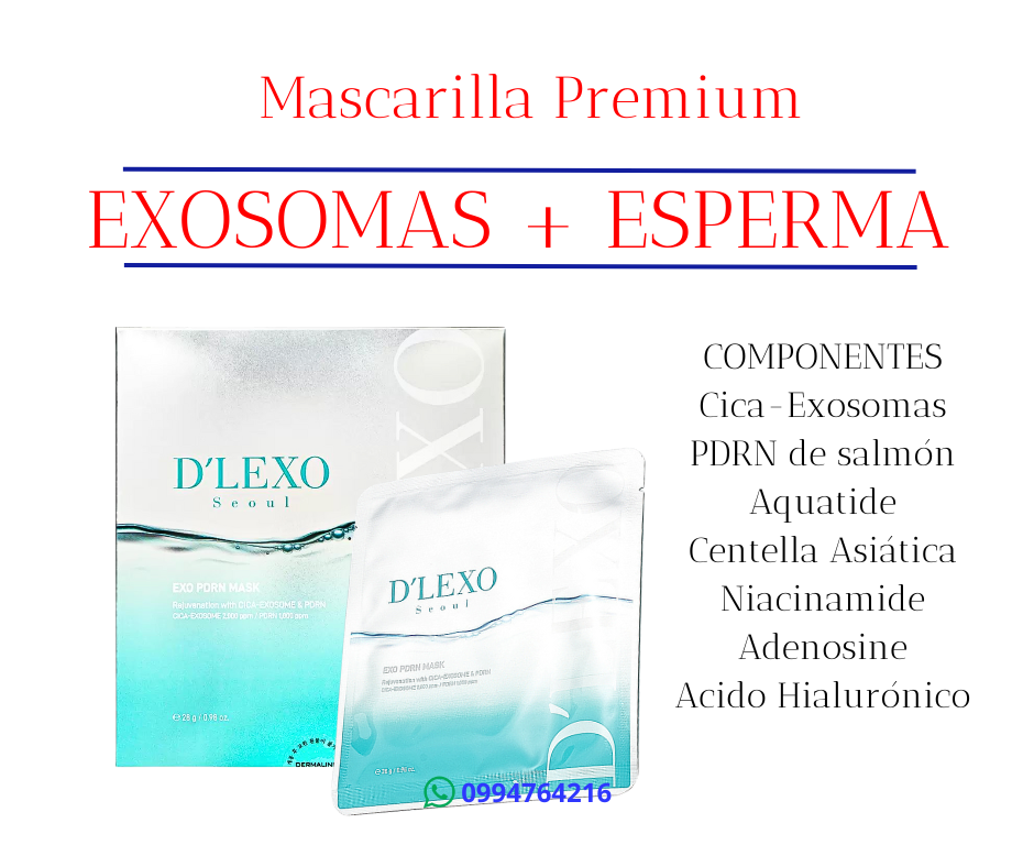 dlexo mascarilla premium exosomas y esperma de salmon ecuador 1