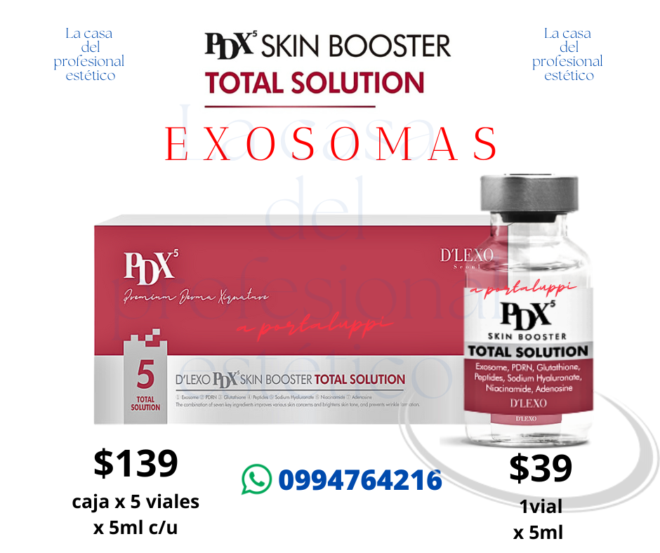 exosomas pdx dermalina skinbooster estimulador colageno