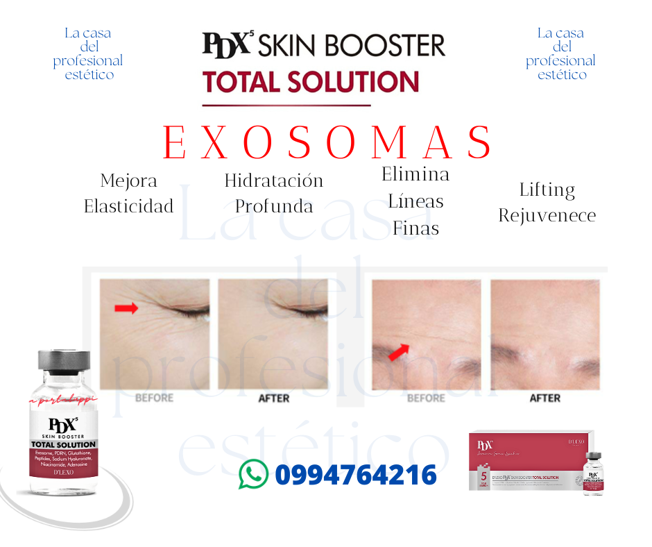 exosomas pdx5 bioregenerador skin booster total