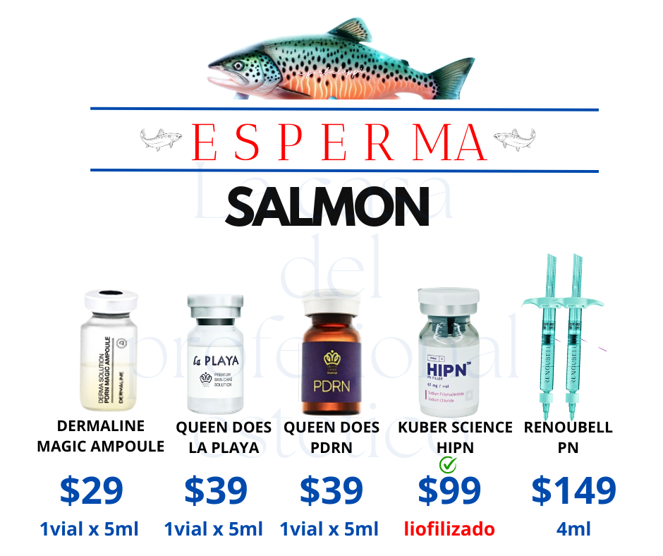 esperma de salmon pdrn pn polinucleotidos exosomas