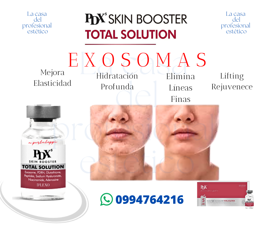 exosomas pdx5 bioregenerador skin booster total