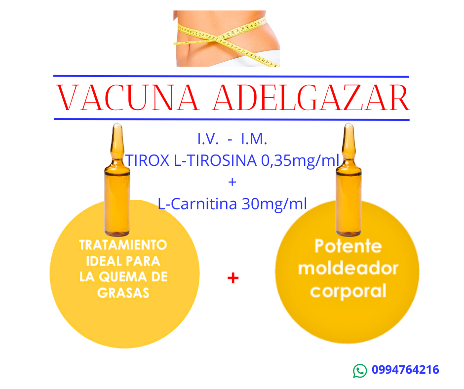 vacuna adelgazar nad glutathione sueros intravenosos 12