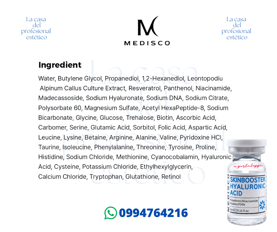 nctf medisco exosomas pdx5 skin booster bioregenerador