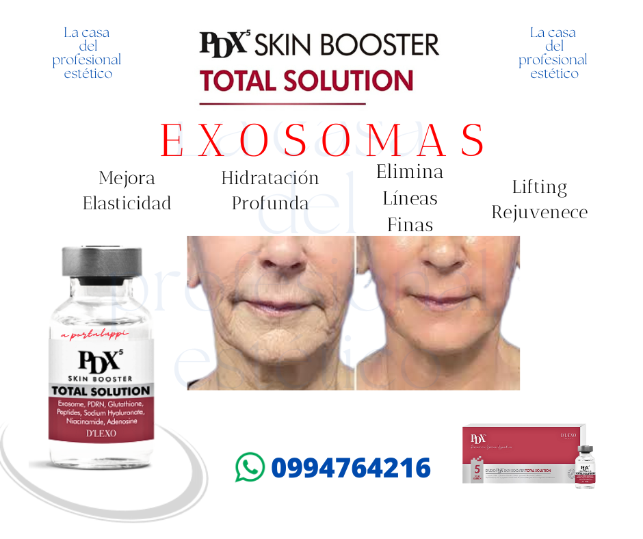 exosomas pdx5 bioregenerador skin booster total