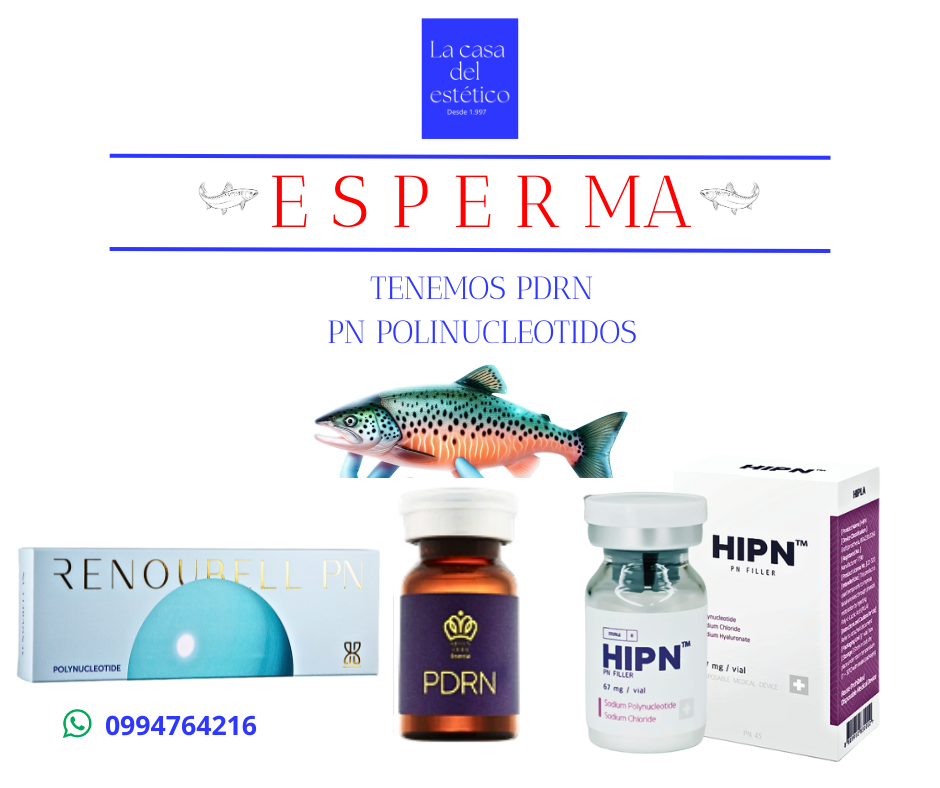 esperma de salmon pdrn polinucleoticos